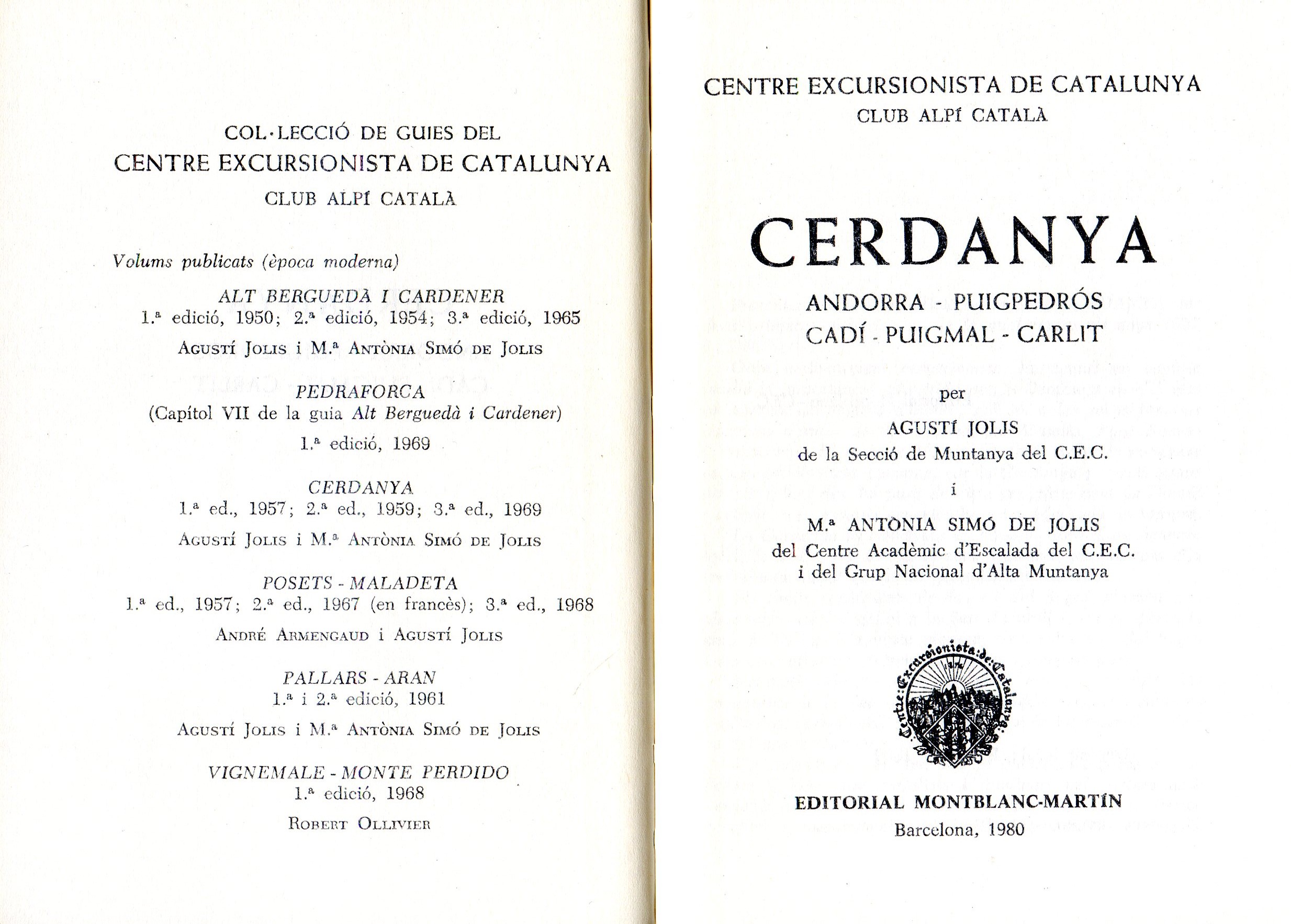 Cerdanya : Andorra-Puigpedrós-Cadí-Puigmal-Carlit - Miniatura 2